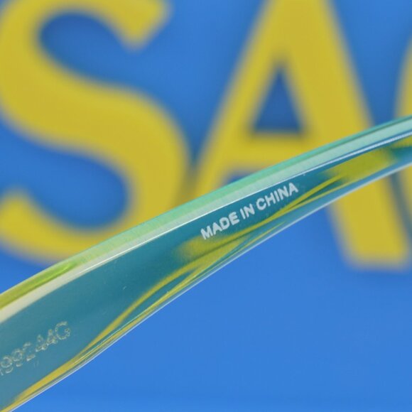 Versace Kids VK3012 5530 Round Eyeglasses 47mm - Gradient Orange Green - Picture 8 of 10